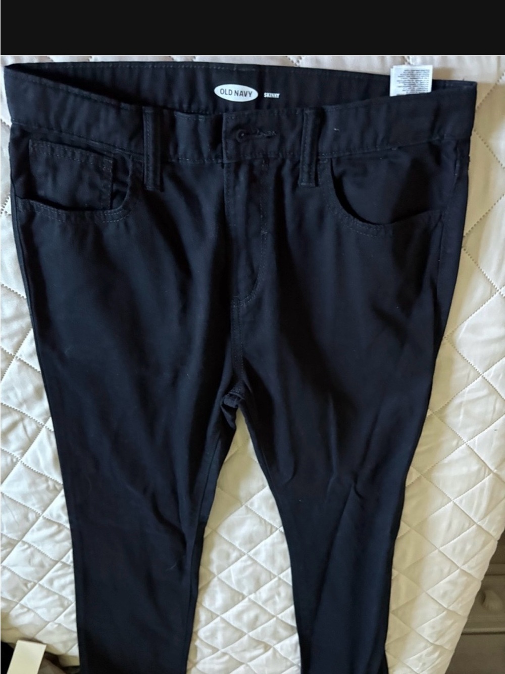 Old Navy Men’s Navy Stretch Chinos